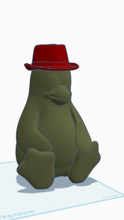 Linux Tux with RHEL Red Hat fedora