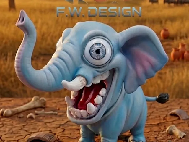 Emil der Elefant – Savannen-Charakter
