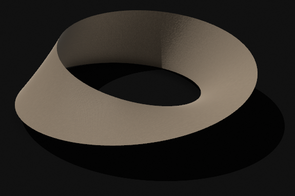 Möbius Strip Mesh Model