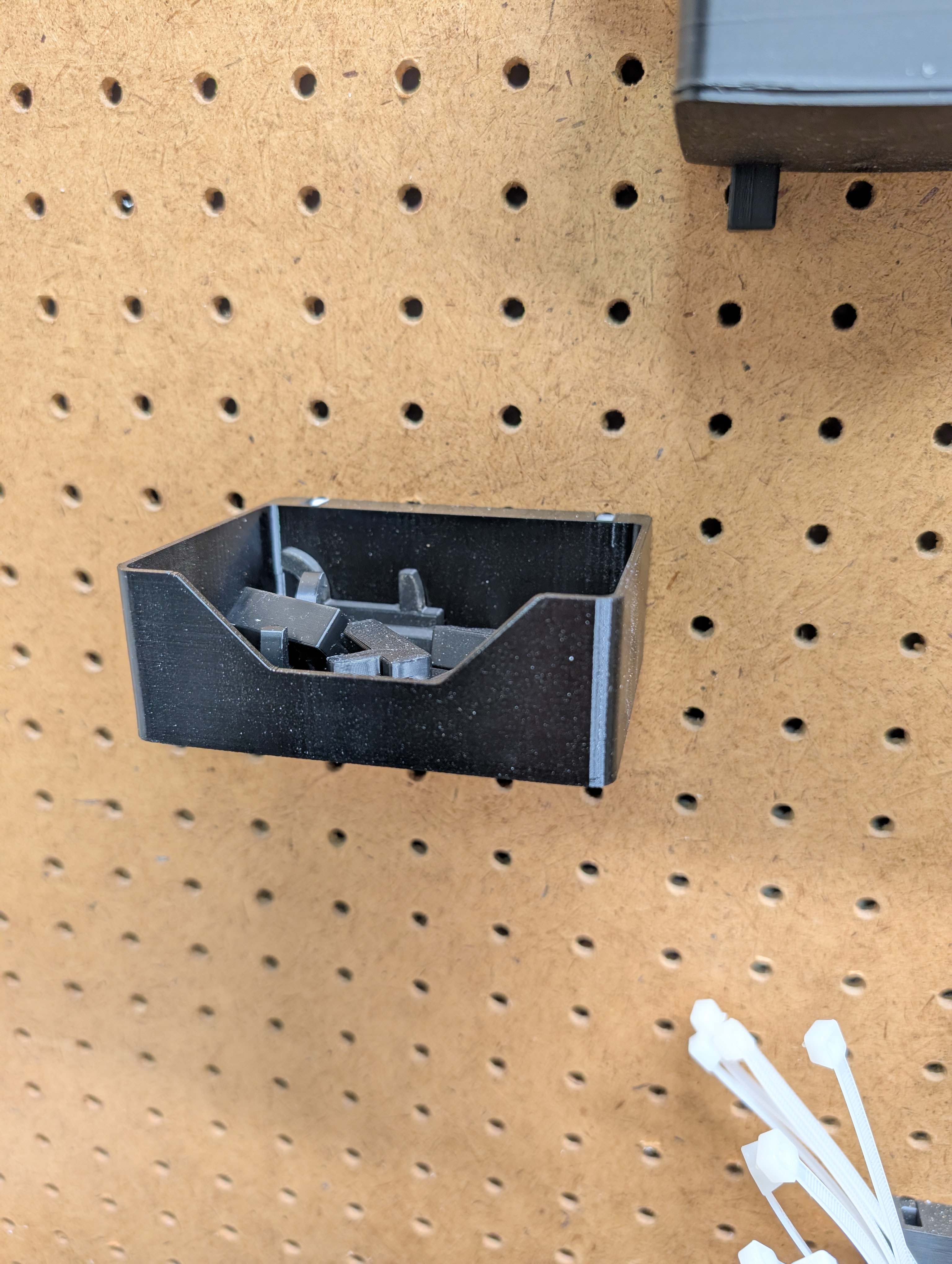 Bins for Universal Peg Board Peg