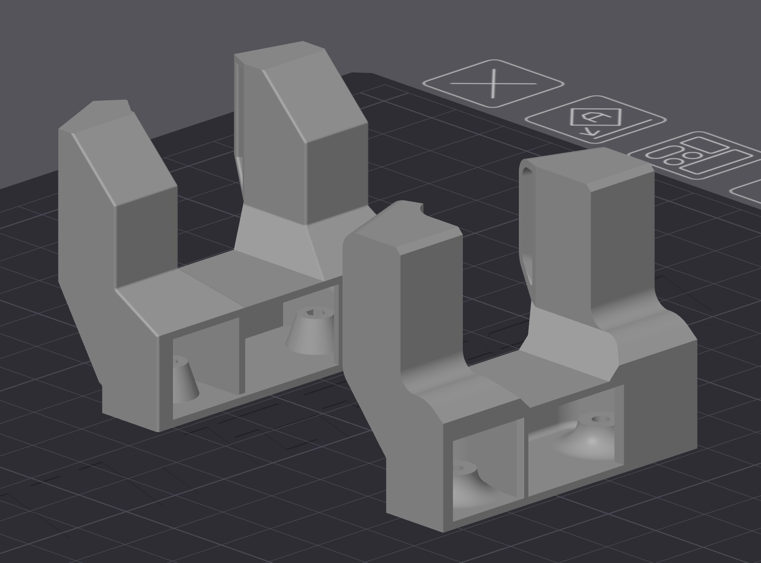 [Remix] Kingroon KP3s Pro V2 - Fan duct (redesign (STEP) and reduced (2x STL))