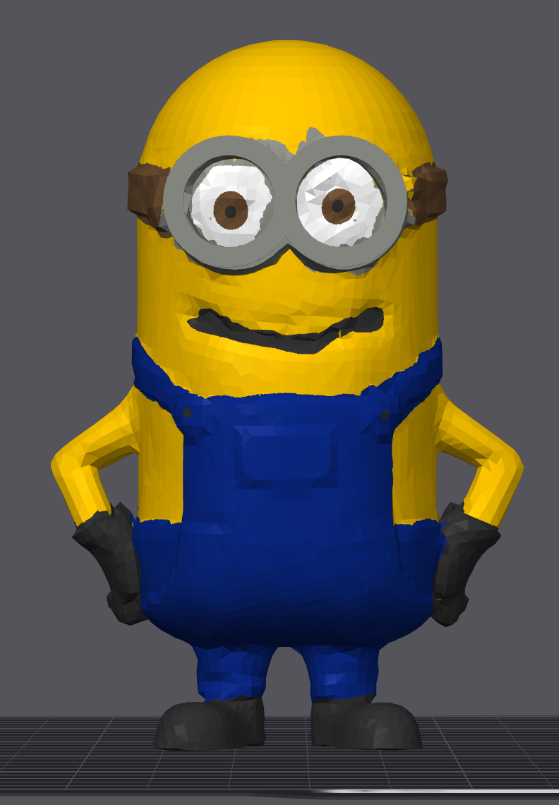 cute minion from despicable me 3D model