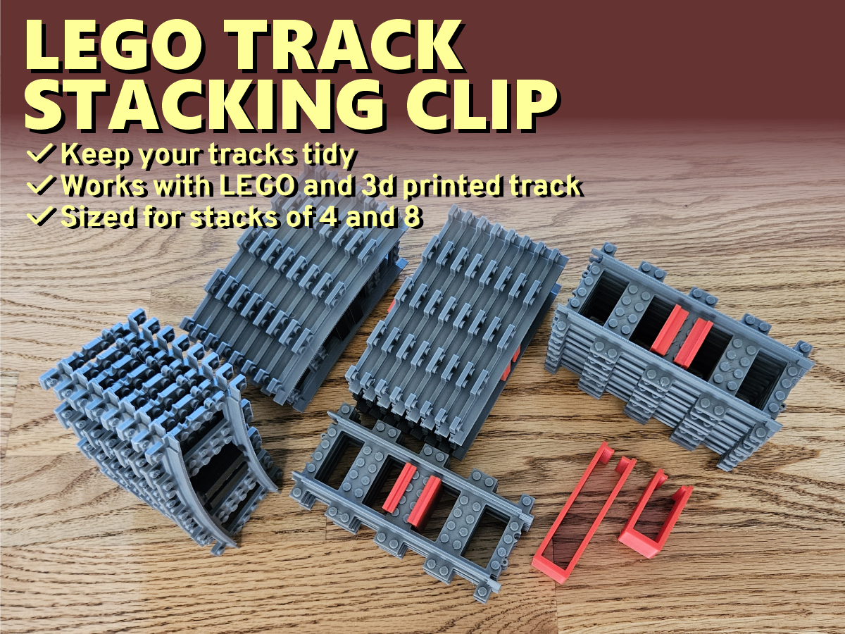 LEGO Track Stacking Clip