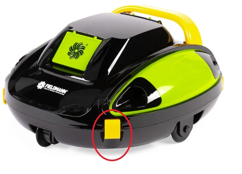 zajišťovací klip pro robotický vysavač FIELDMANN FZBR 3055-A