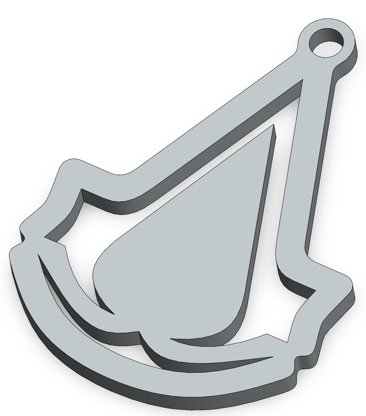 Assassin's Creed Logo Pendant