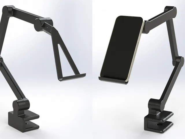 Simple Smartphone Stand for the Magnetic/Twist Lock Modular Arms