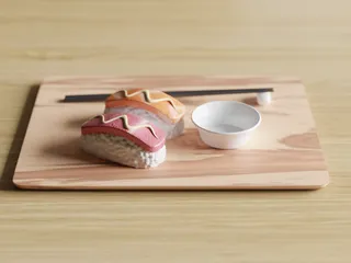 Sushi Sensation Nigiri Keychain Delight