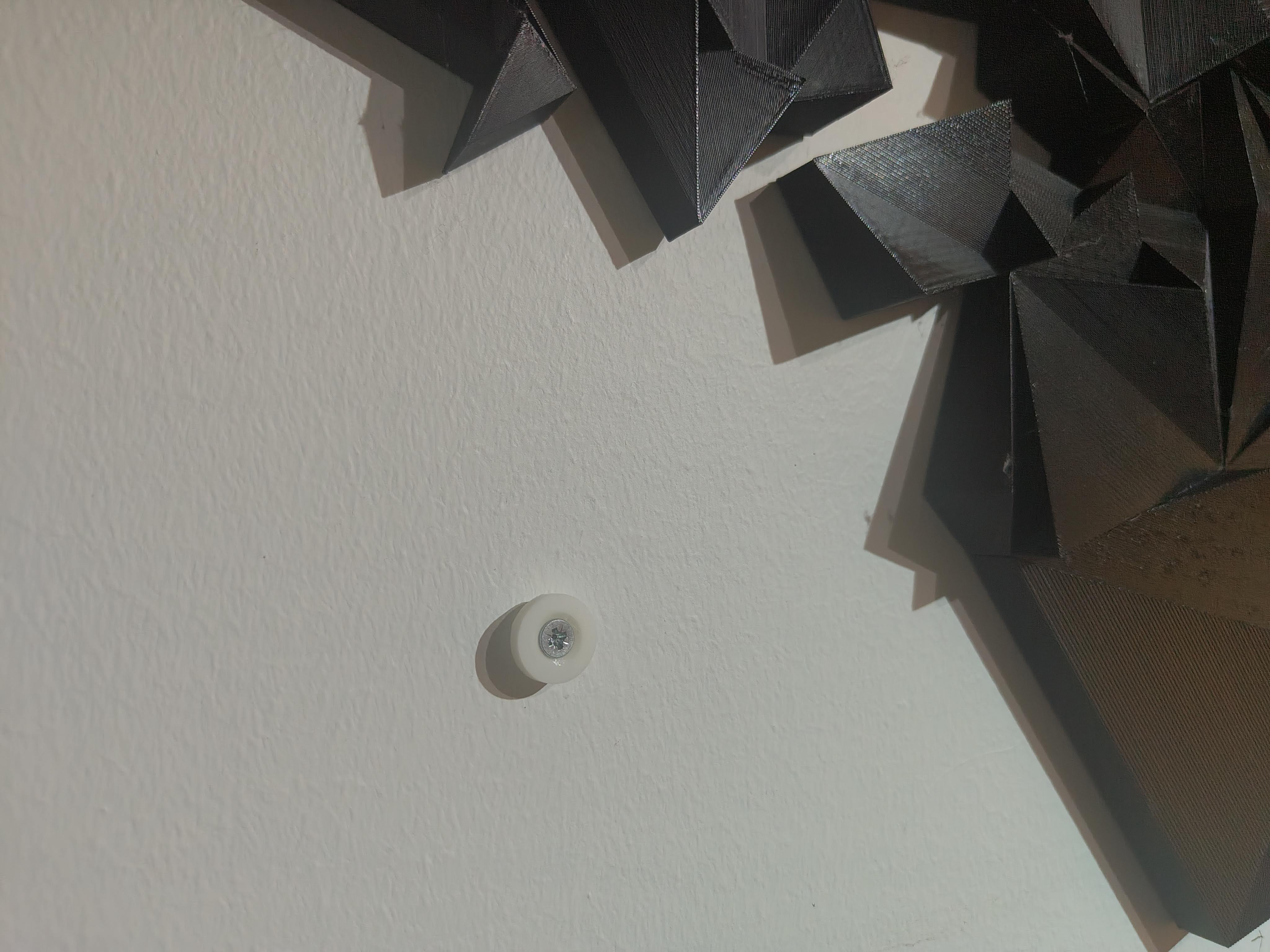 Low Poly World Map mounting accessories