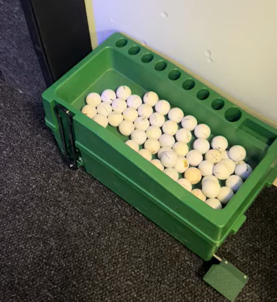 Golf Ball Dispenser Ramp
