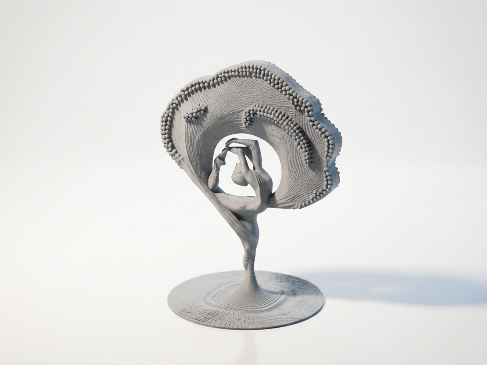 Ballerina Figurine Female Figures 3D Printable