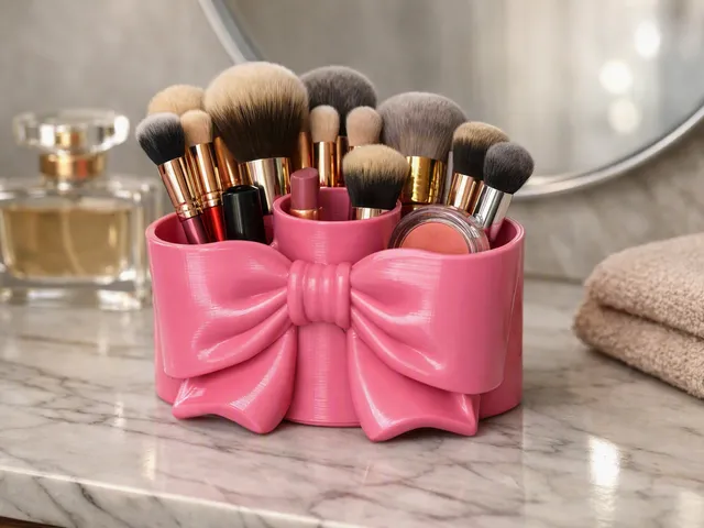Bow Makeup Holder