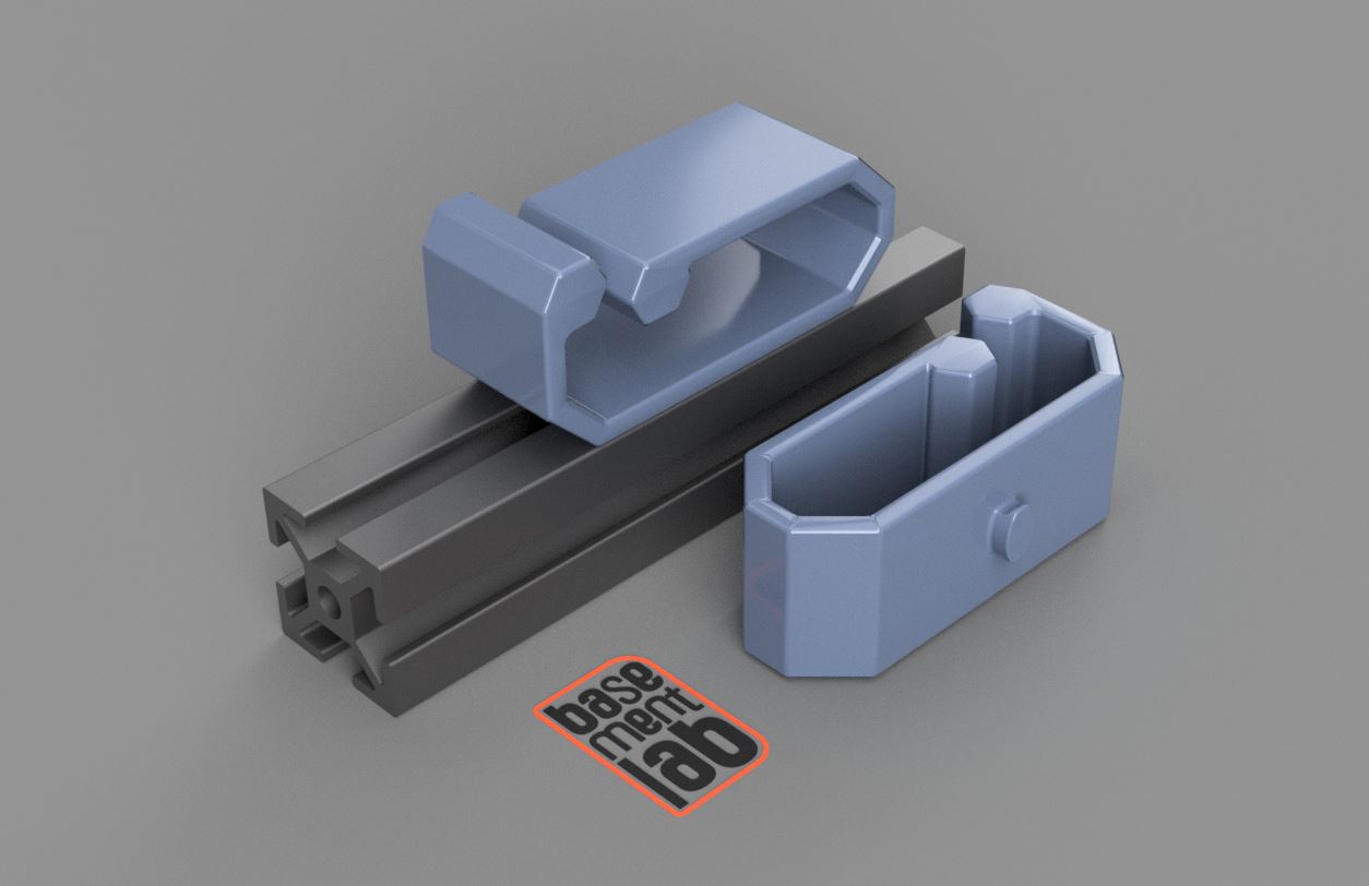 2020 HEX T-slot Twist-in Cable Manager - Guida Cavi con aggancio rapido