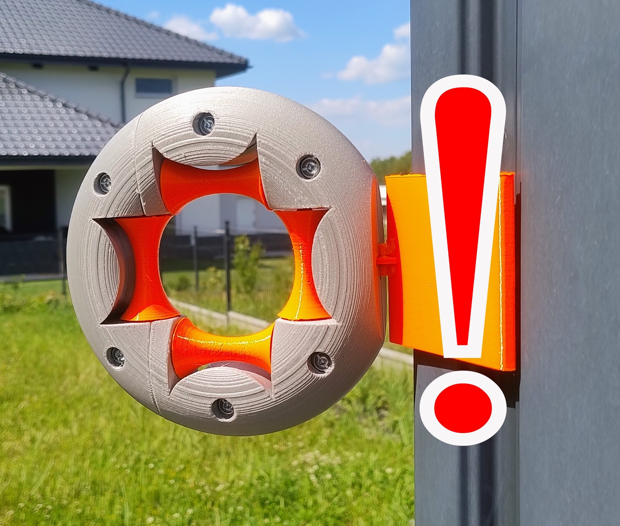 O!  Garden hose guide.