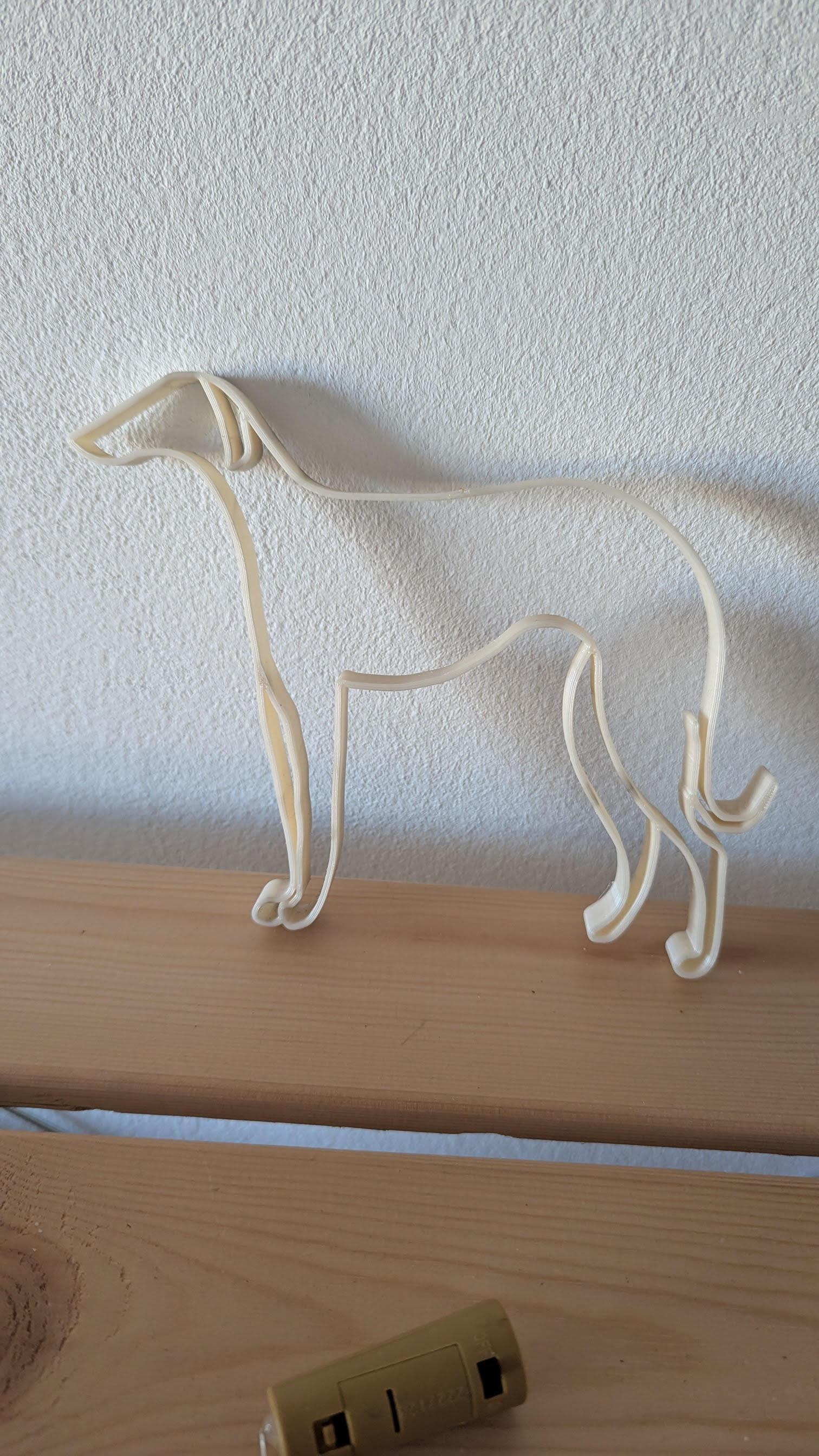 Outlined Borzoi