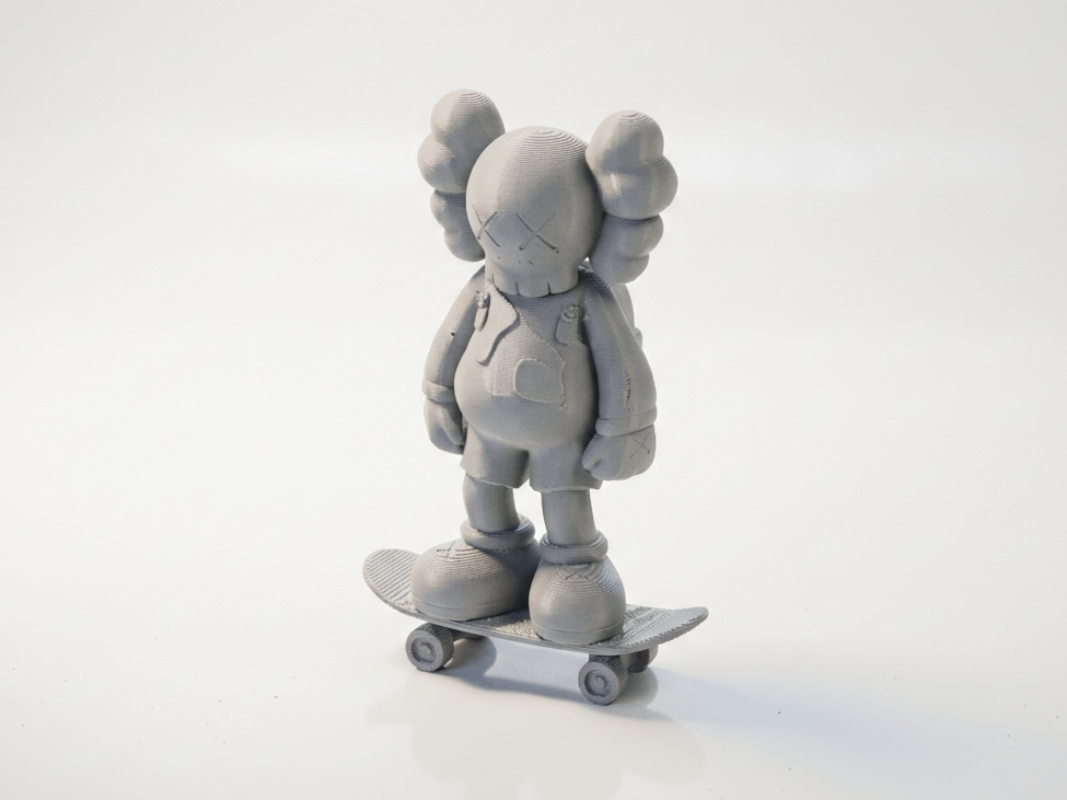 Skater Elephant Figurine Animal 3D Printable