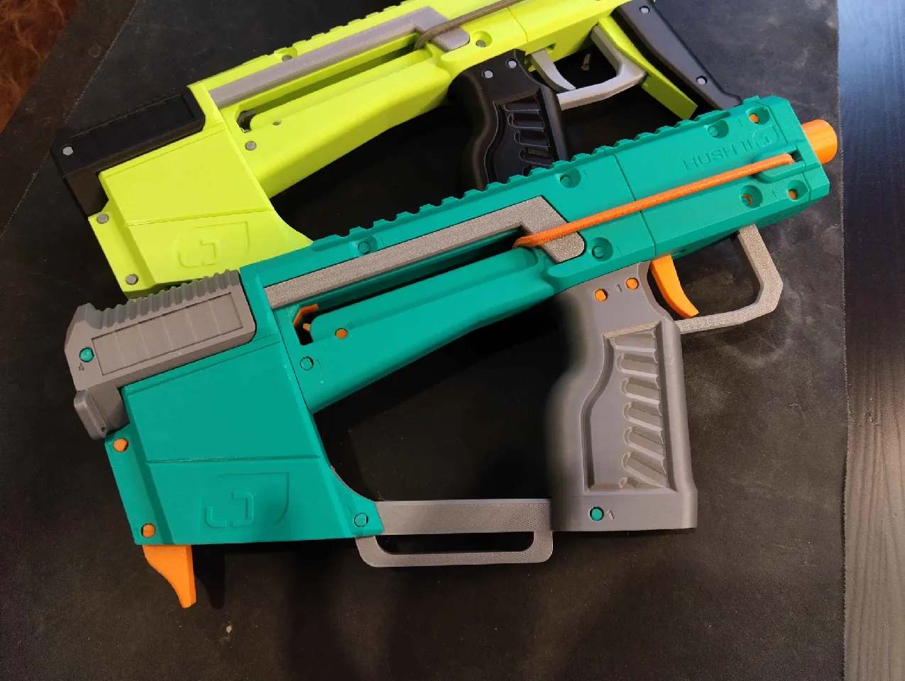 REAL⇔FAKE Huddle Up Hush II Bullpup low hardware blaster by Bruce