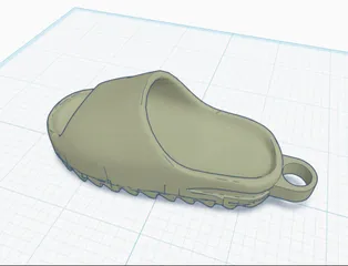 adidas gazelle silver green womens 3D Sneaker Keychain Adidas Yeezy Waverunner – Kicks Machine main image 1