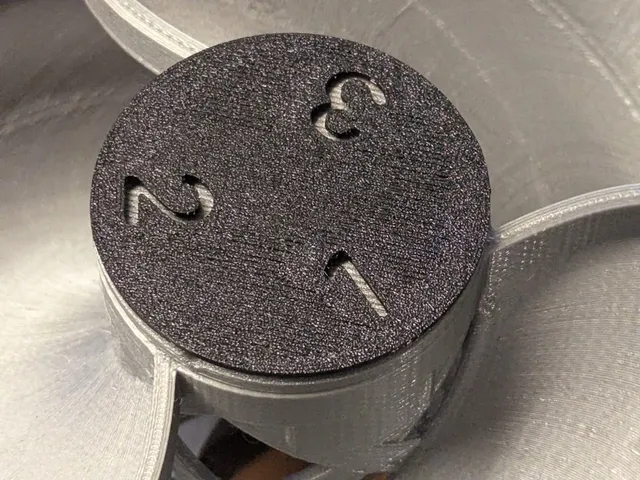 Improved spiral egg center cap