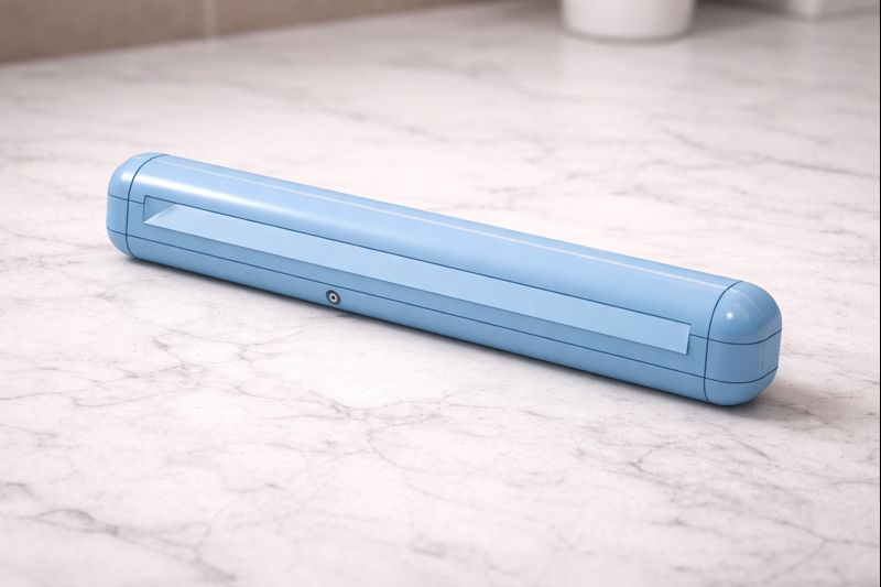 Compact toothpaste squeezer