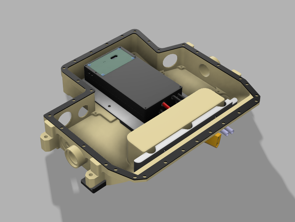 ENNOID Mk8 or Mk8 Pro VESC Controller to Thor300 Sheet Plate Mount