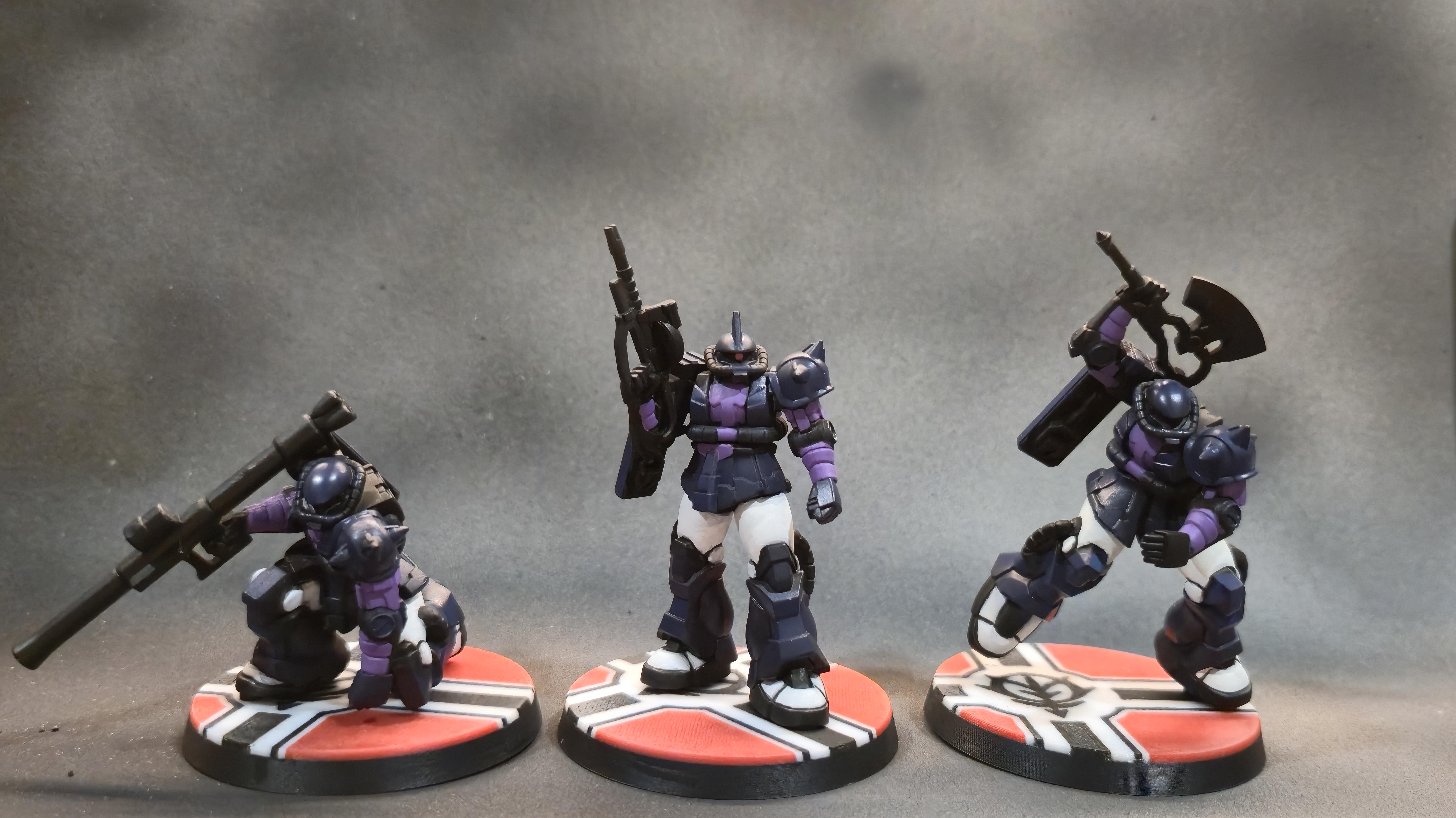 Zeon Flag Base for Gundam Assemble