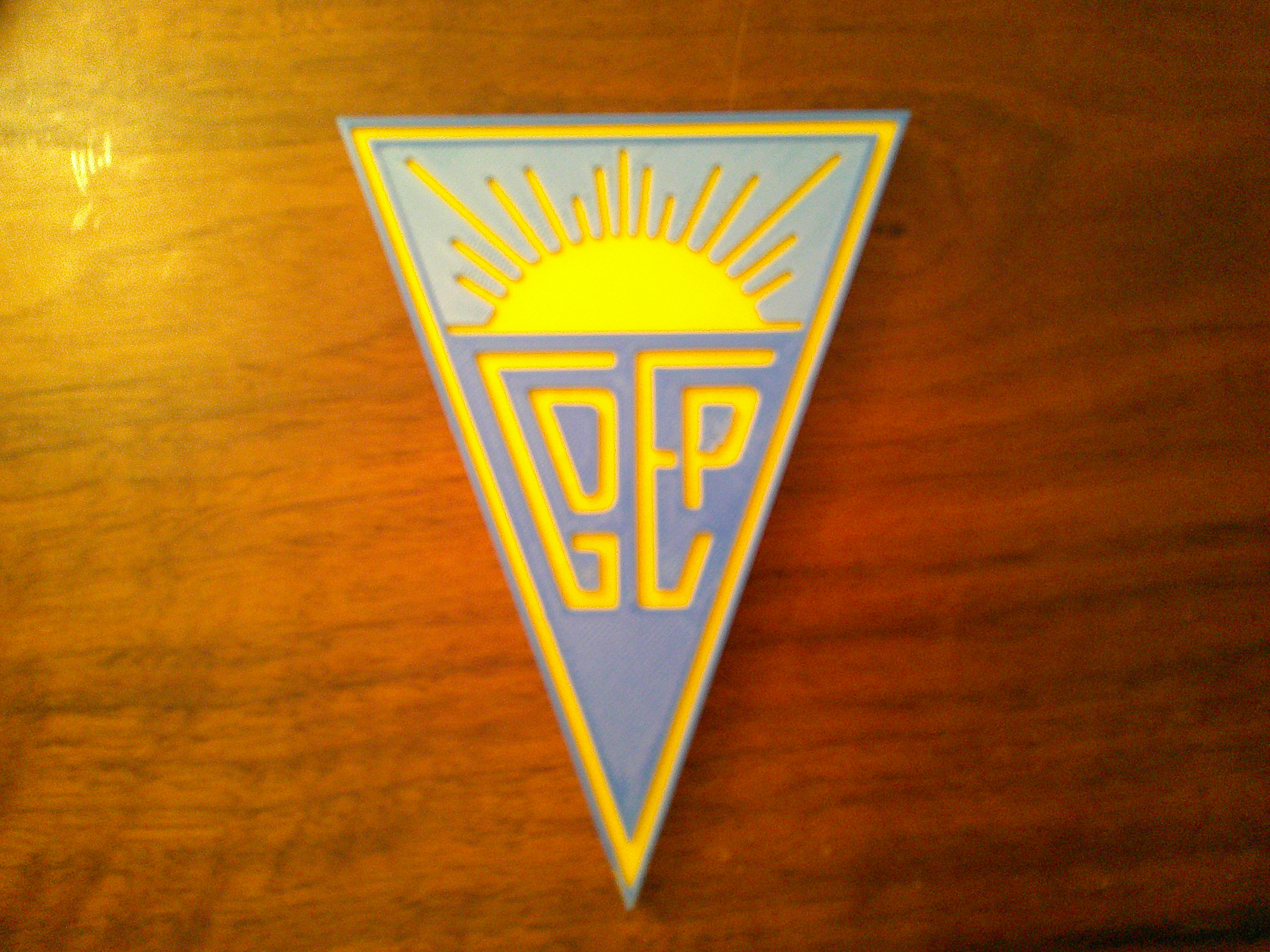 G.D. Estoril Praia Logo Coaster or Plaque