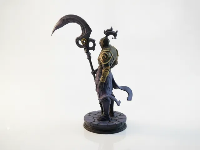 Kayn Dark God Figurine LOL Champions 3D Printable