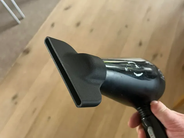 Wide Concentrator Nozzle – compatible hair dryer Ø42.5 mm