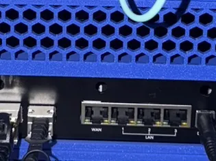 Banana Pi BPI-R4 — 2U rack mount for 10" racks (metal case)