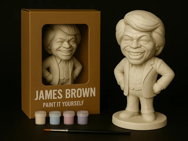 James Brown – Paint-It-Yourself