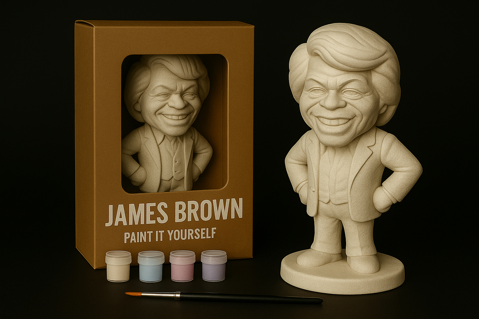 James Brown – Paint-It-Yourself