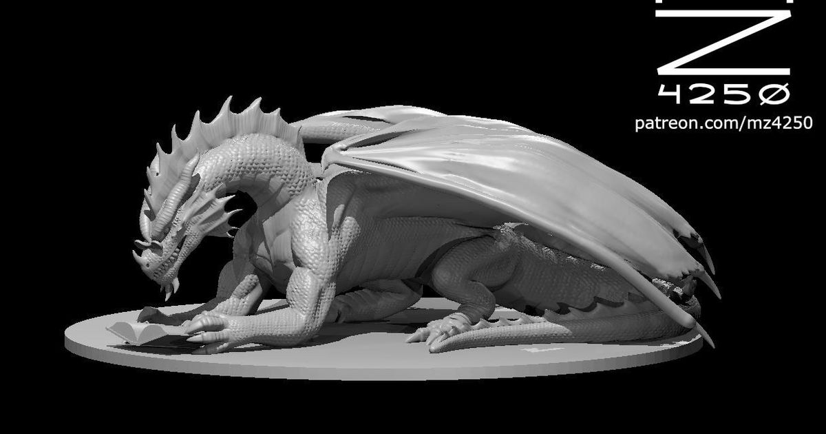 Red Dragon by MZ4250, Download free STL model