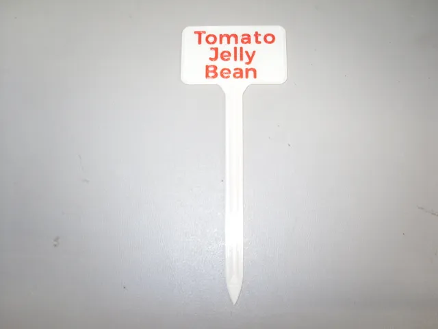 Plant Label Tomato Jelly Bean