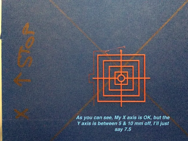 Centering target
