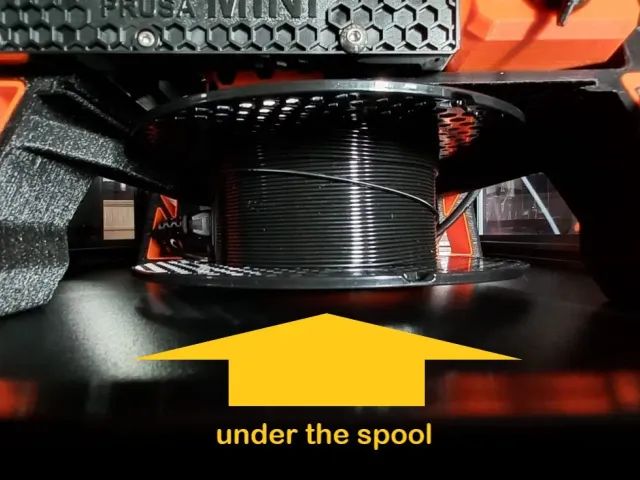 Horizontal Spool rotating base