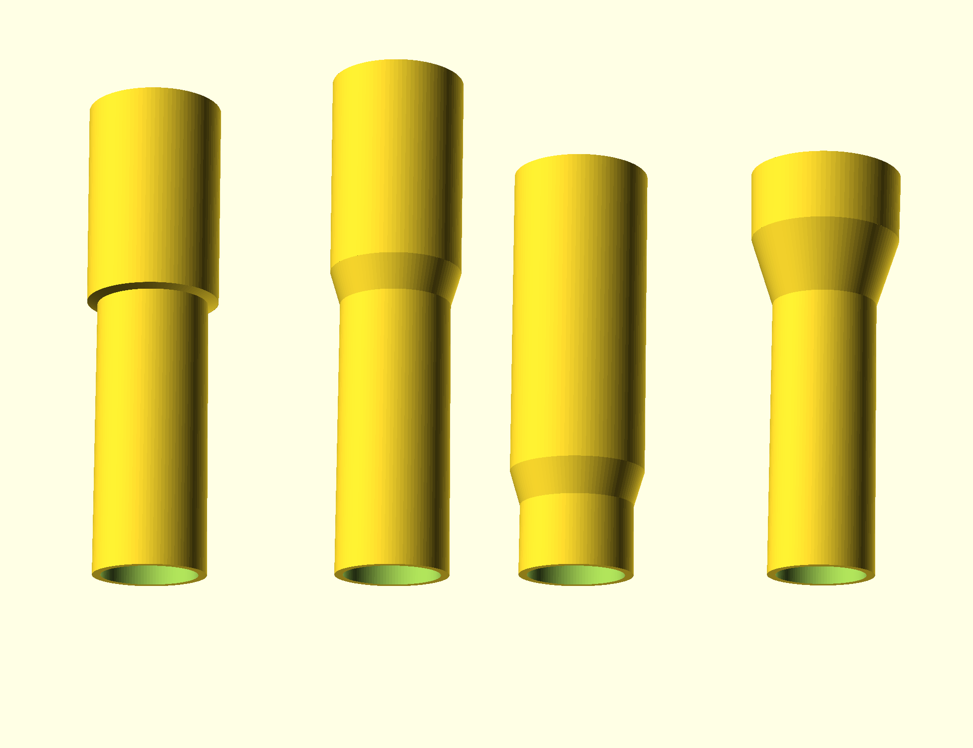 Fully Parametric Vacuum Cleaner Adapter
