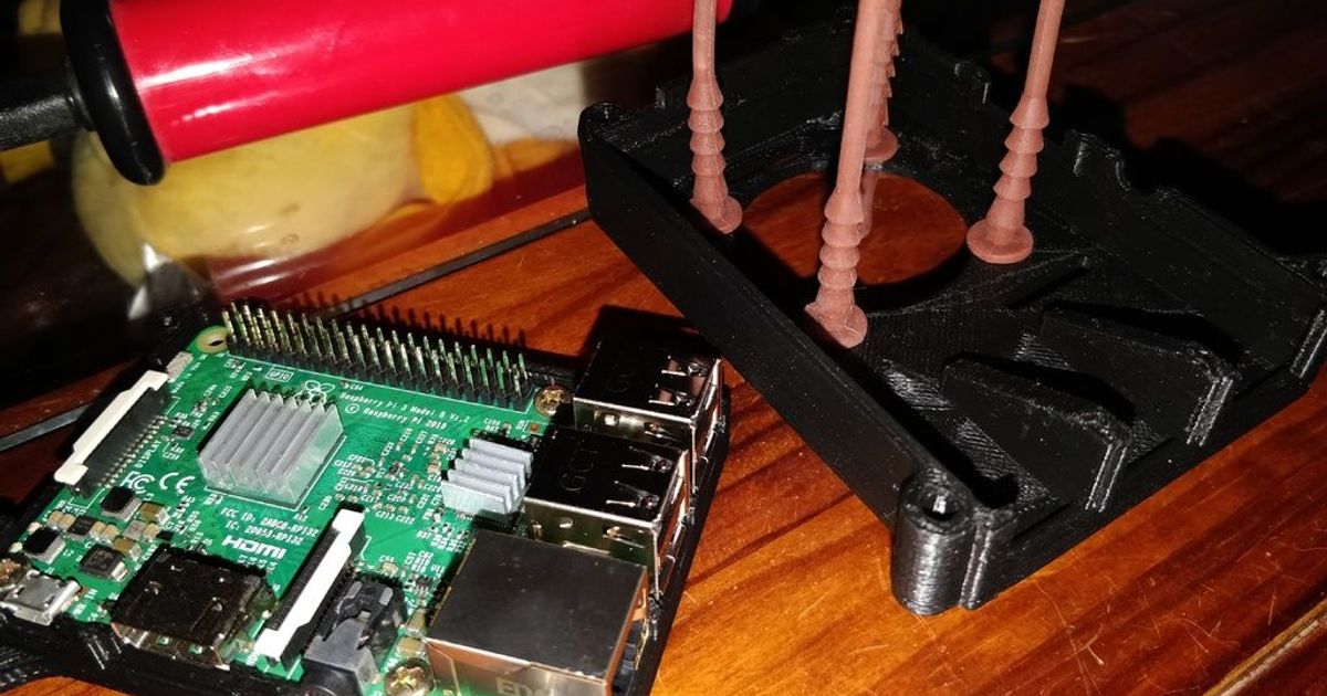 Raspberry Pi 3 40mm fan by FintaruS | Download free STL model ...