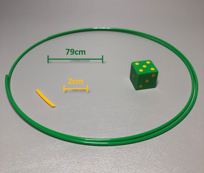 Dual Colour Dice sharp (foldable) — thumbnail 2