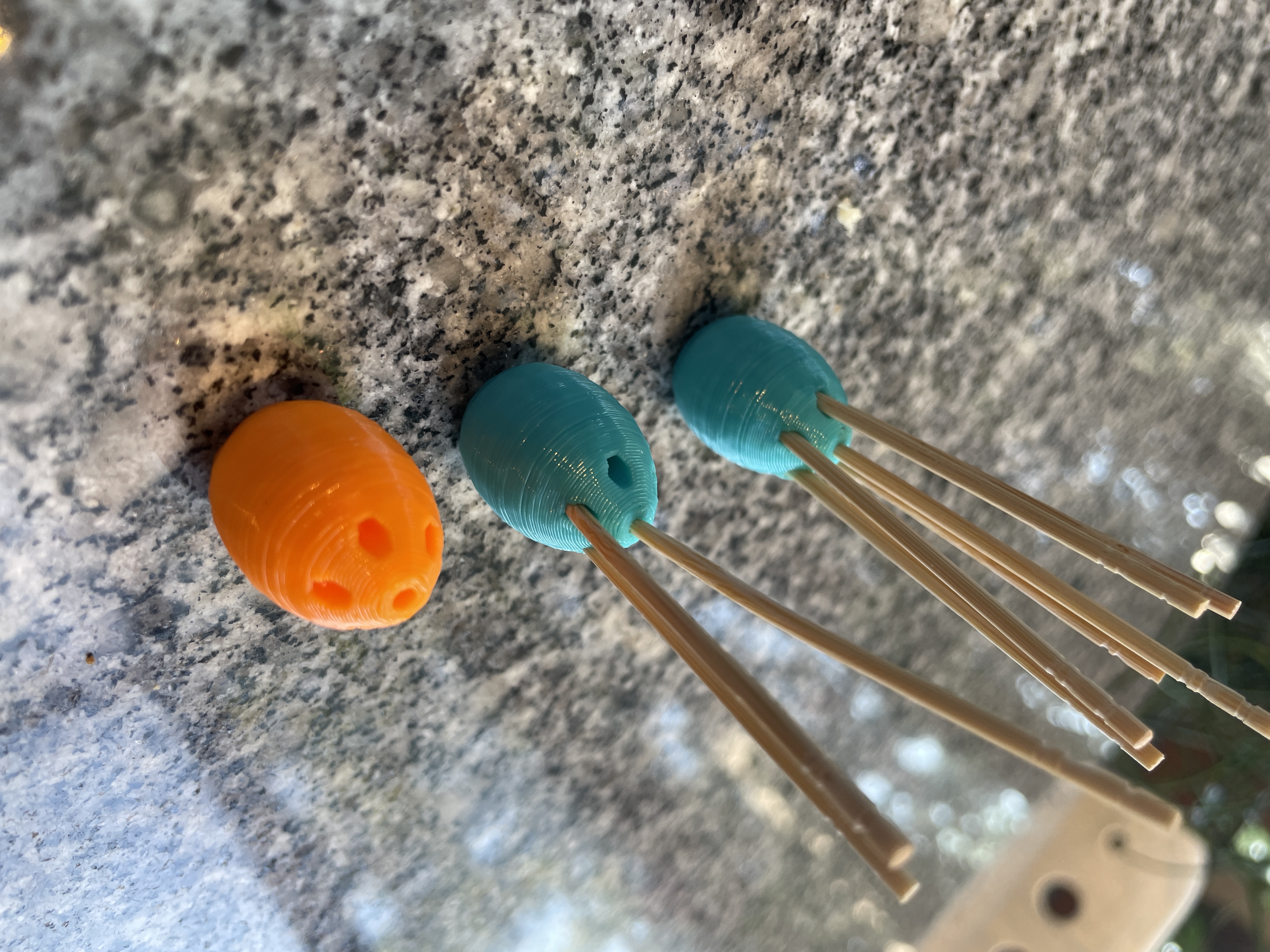 Miniatura 3 do modelo 3D Mini Egg Toothpick Holder