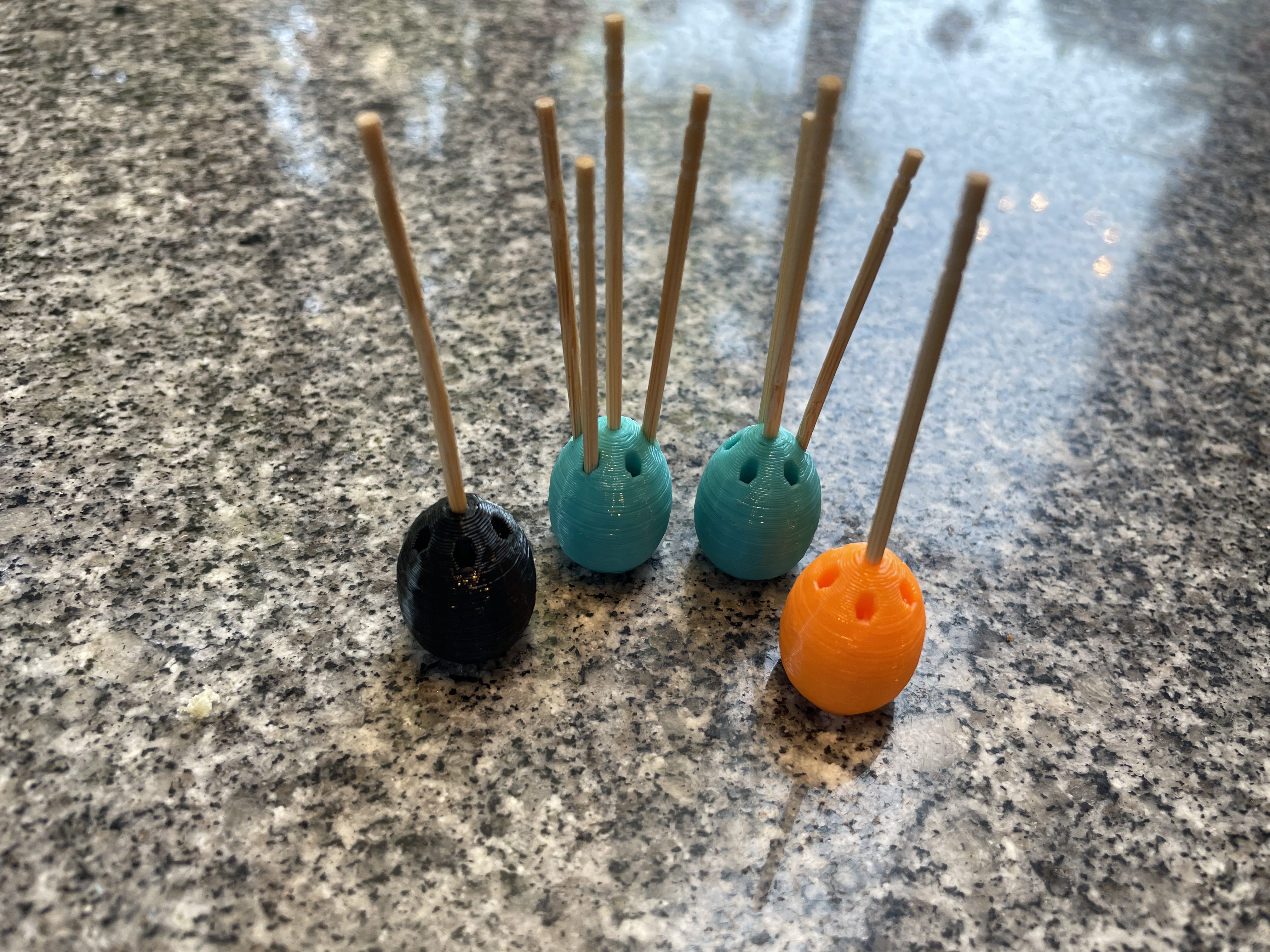 Miniatura 4 do modelo 3D Mini Egg Toothpick Holder