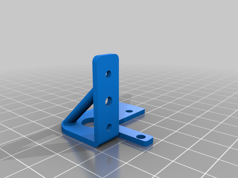 Remix Ender 3 BL Touch bracket with Support truss