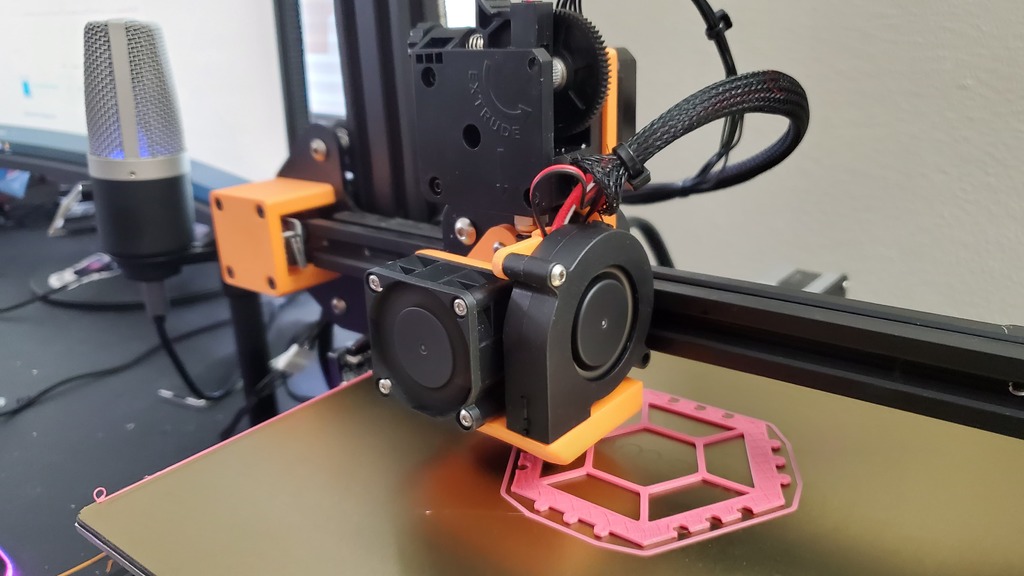 Ender 3 Direct Drive With Cooling For E3d Titan By Trevor 