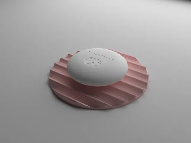 Minimalistic soap dish - circle