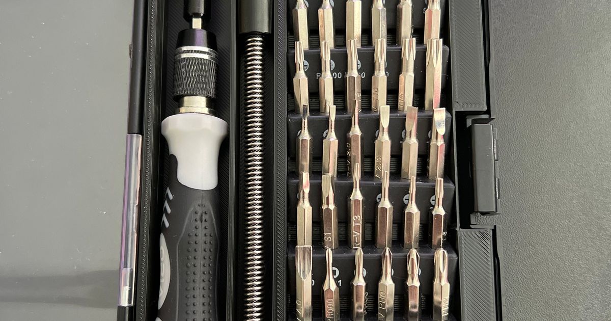 oria screwdriver kit holder by SantaJerry | Download free STL model ...