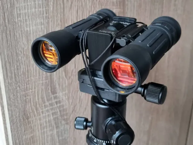 Snap-on binocular to tripod adapter (for Tronic 10x25), no glue