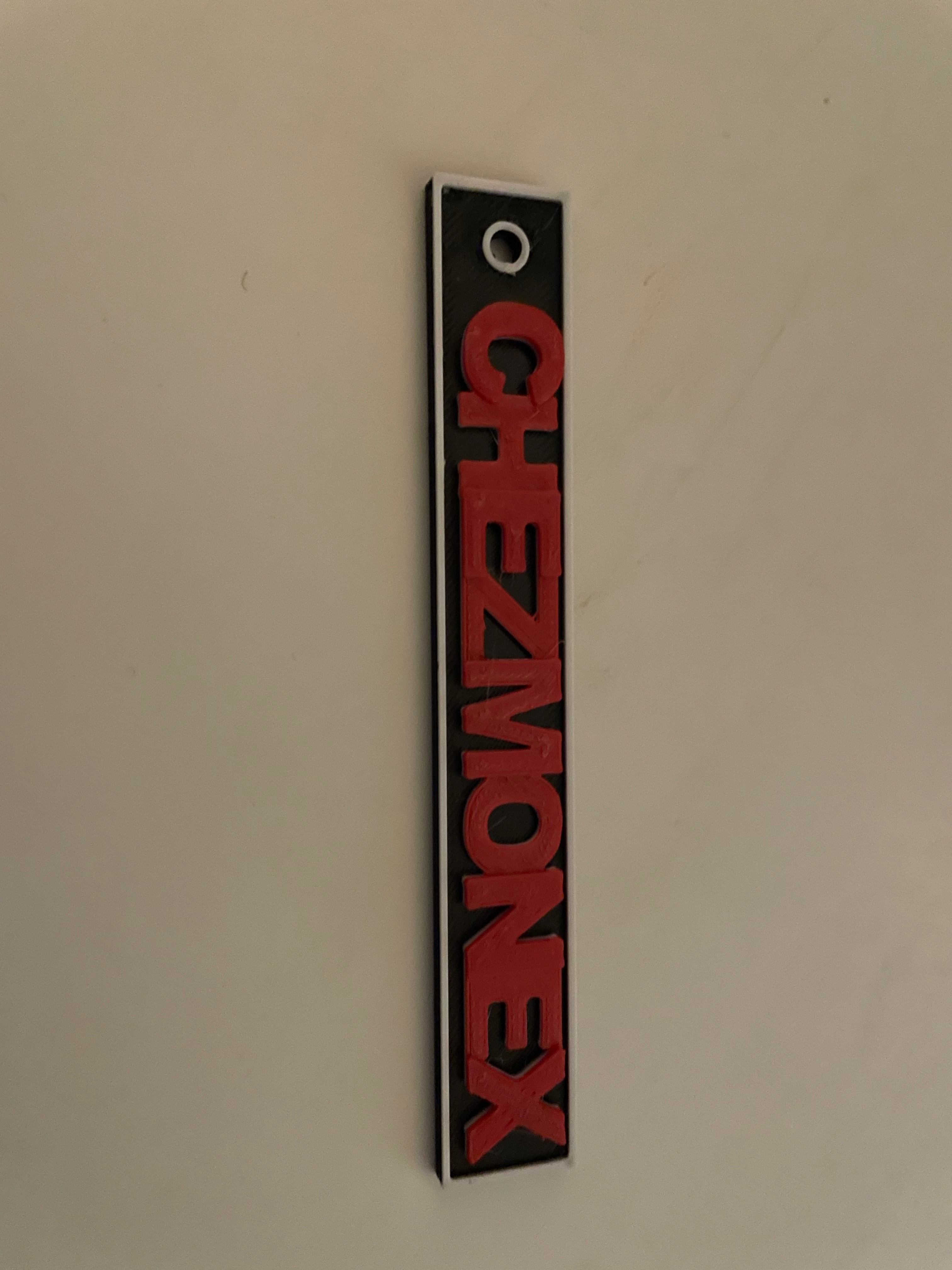 Keychain at my Ex's / Porte-clés chez mon
