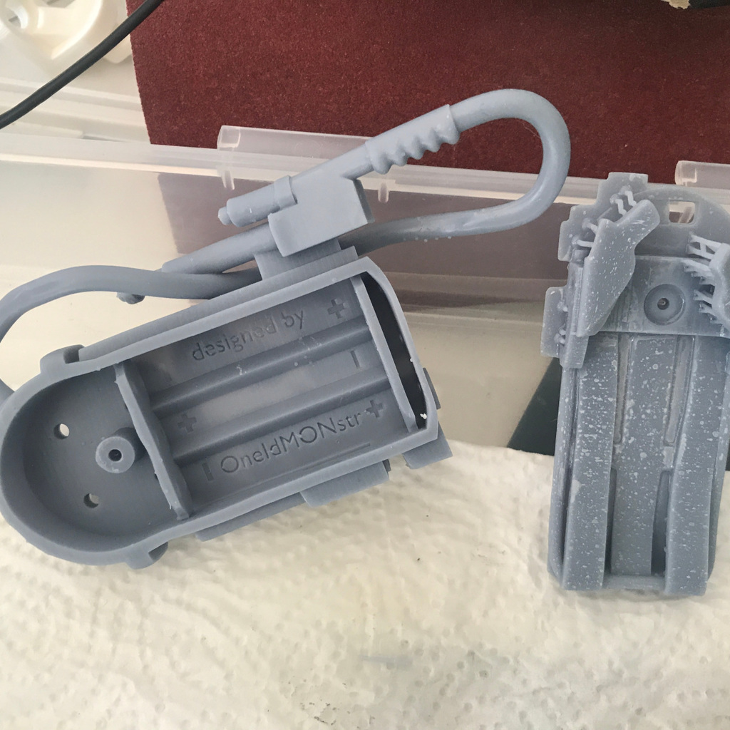 Miniatura 4 do modelo 3D Proton Pack with lights