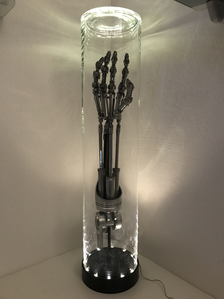DIY Life-Size Terminator Arm Lamp