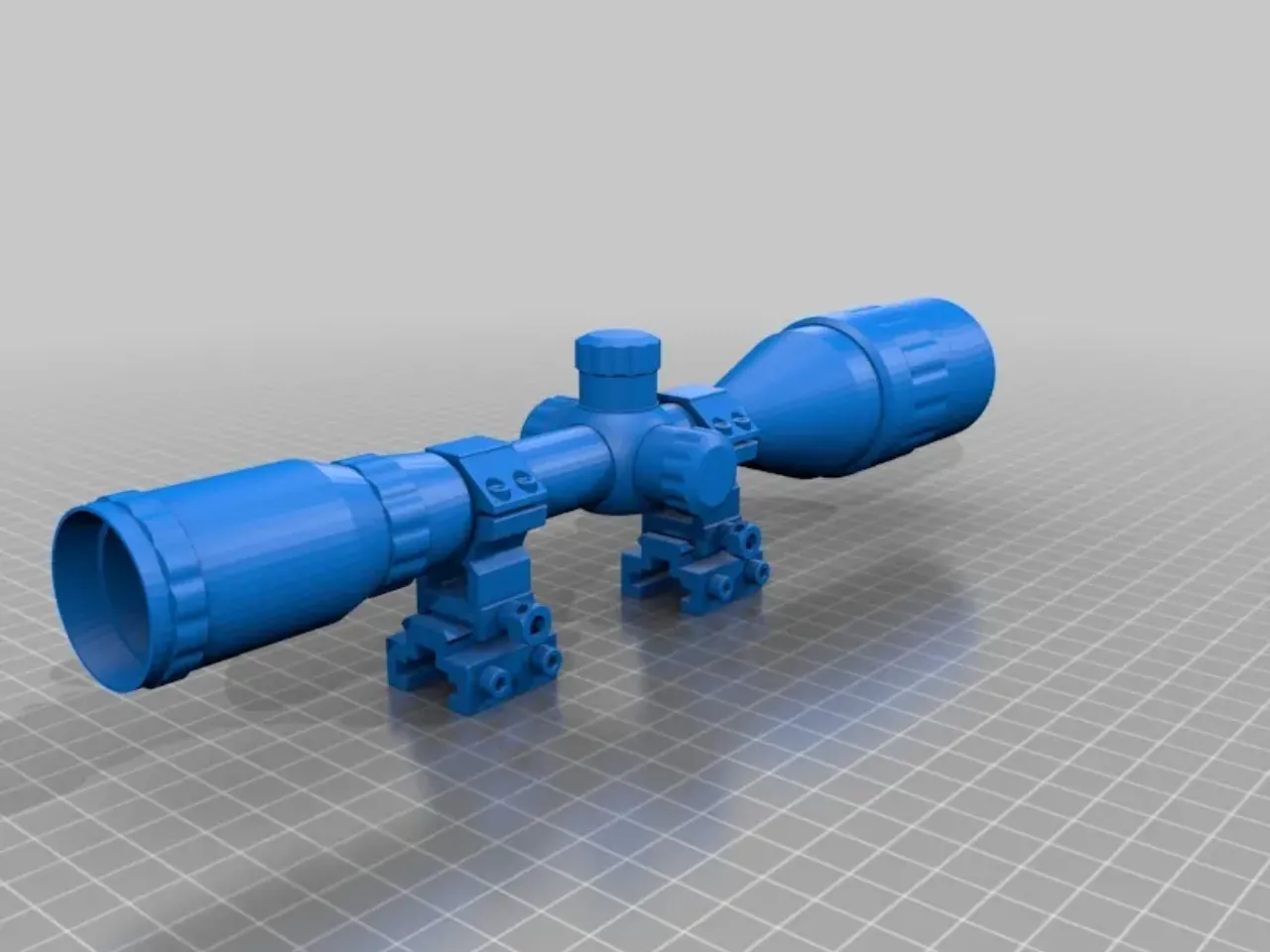 Free STL file Nerf Sniper Reflex Scope 🔫・3D print design to download・Cults