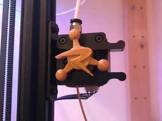 Rick and Morty extruder wheel badge